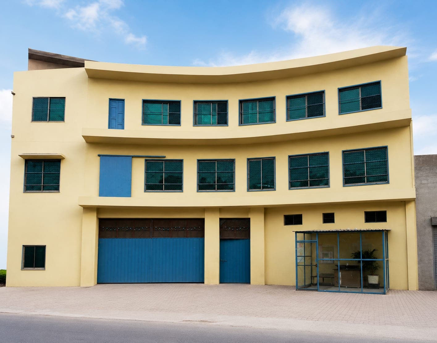 Haram Textile factory floor - a world-class garment manufacturing facility in Faisalabad, Pakistan